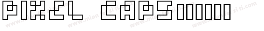 Pixel Caps字体转换